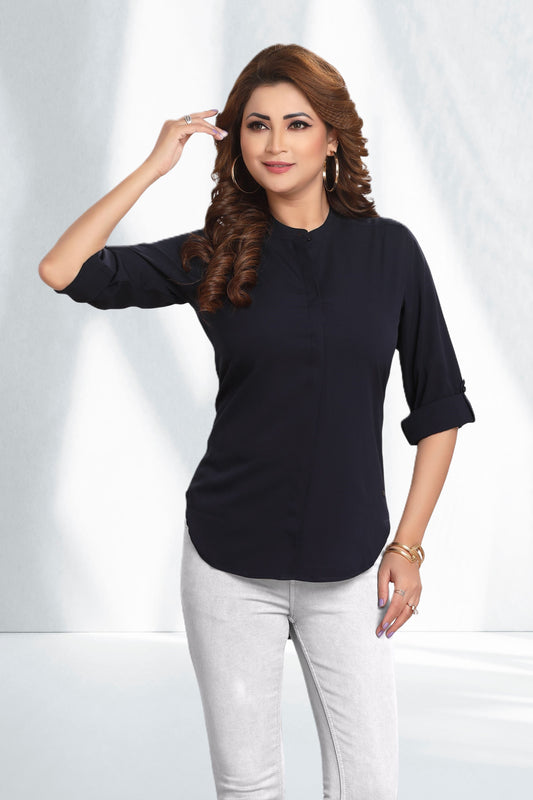 ESSENTIAL SHIRT NAVY