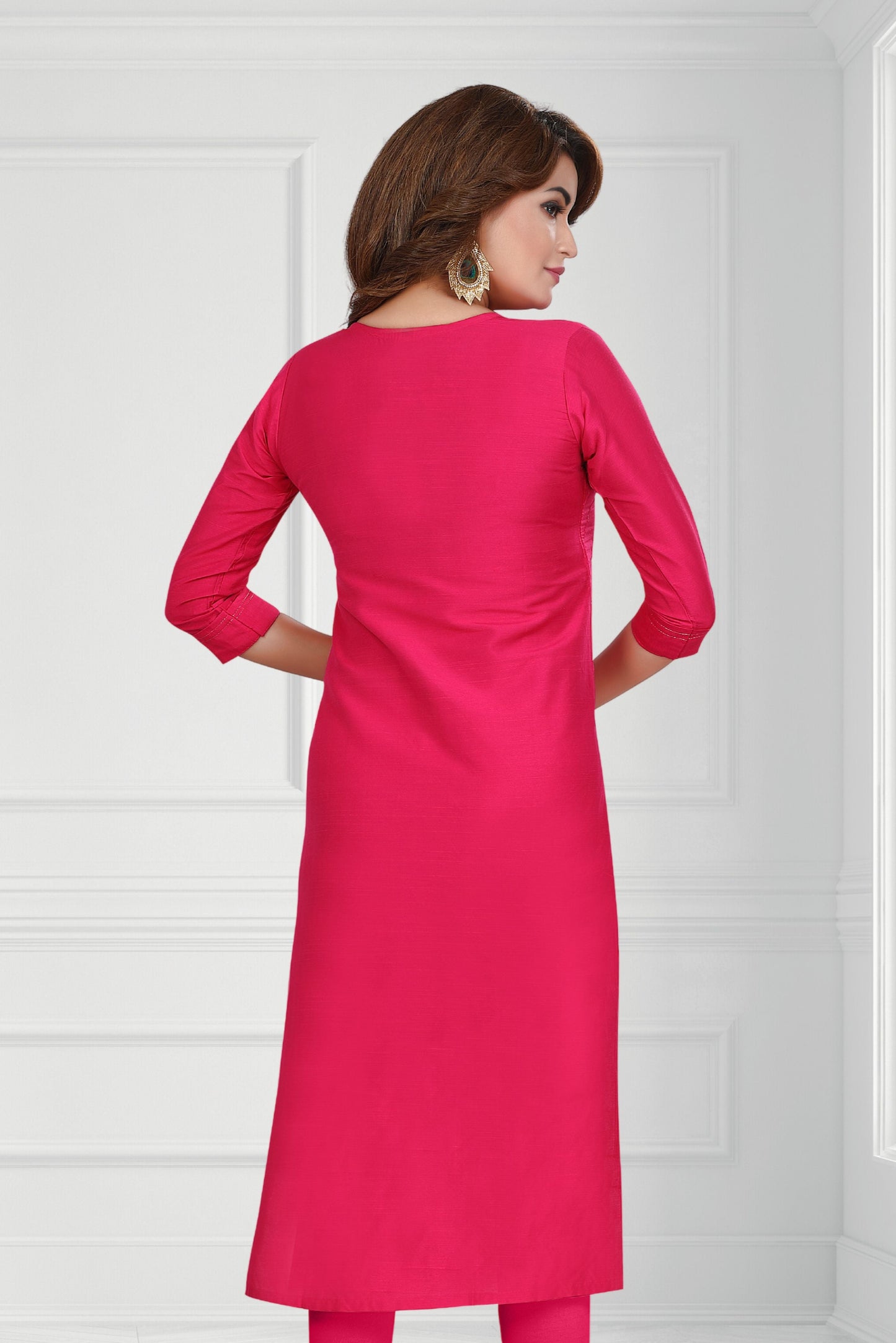 FUCHSIA KURTI