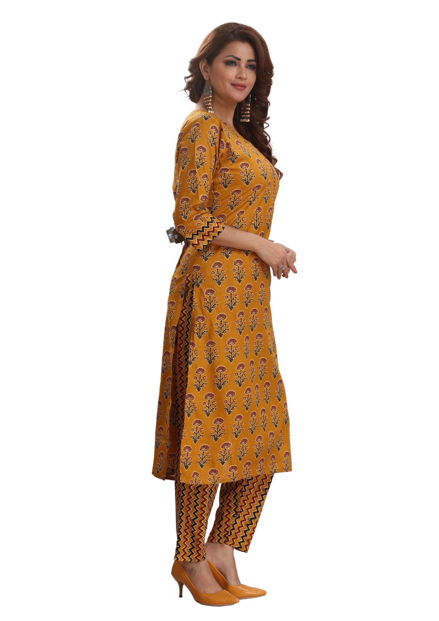 MUSTARD PANT SET