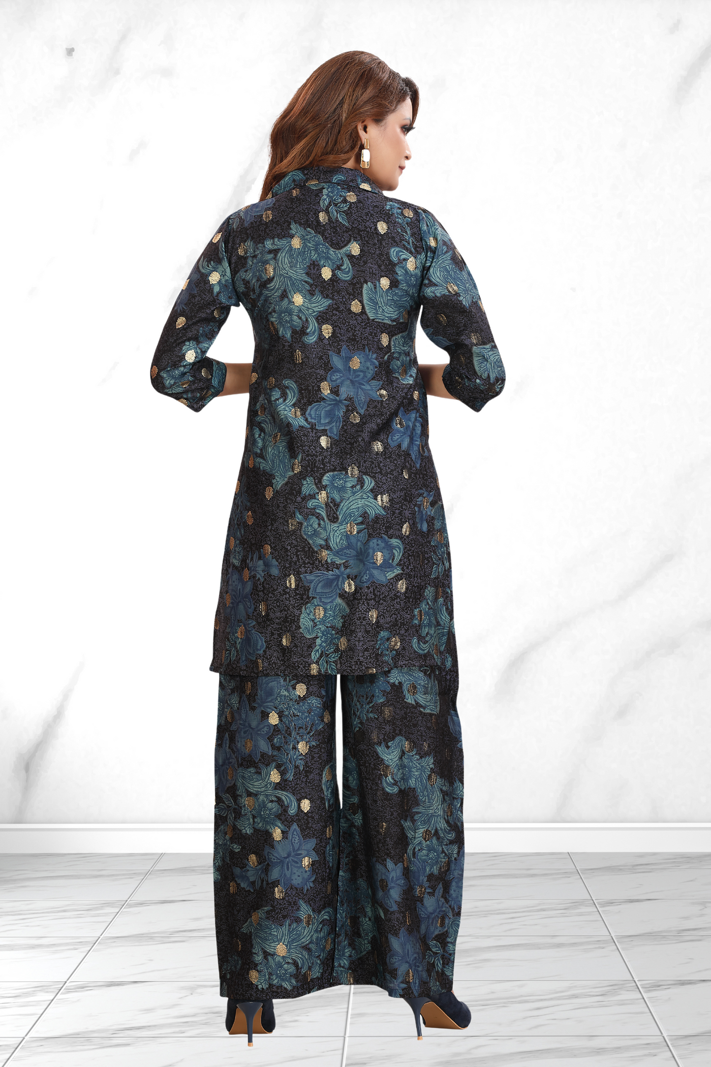 NOIR BLOOM CO-ORD SET