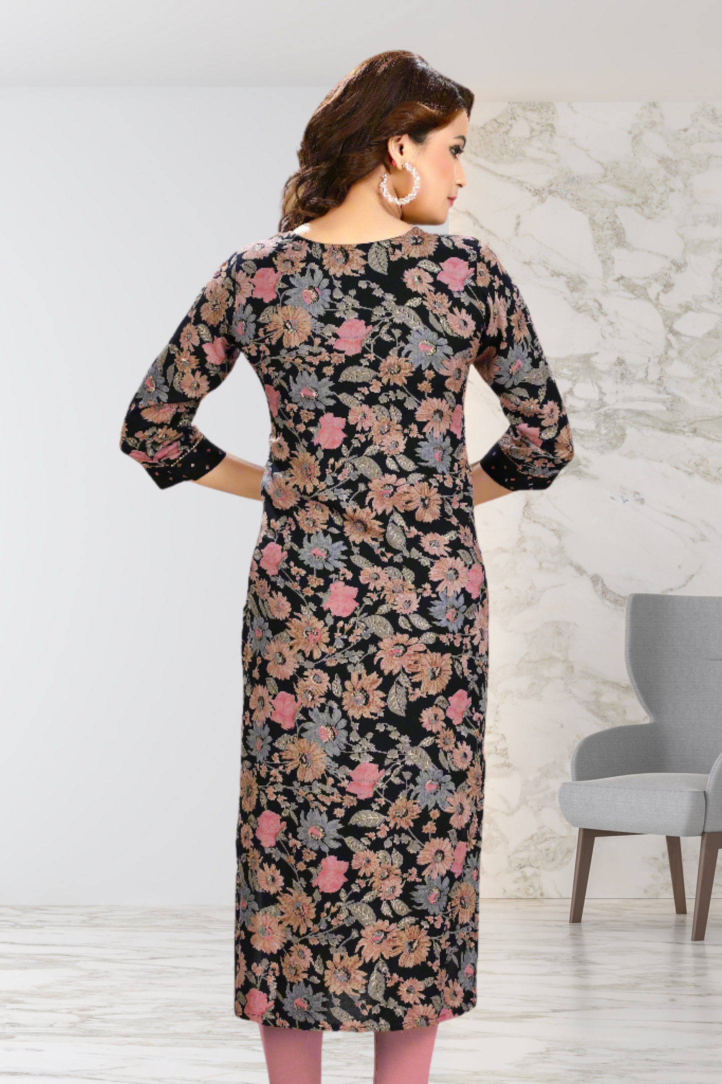 ROYAL BLOSSOM KURTI
