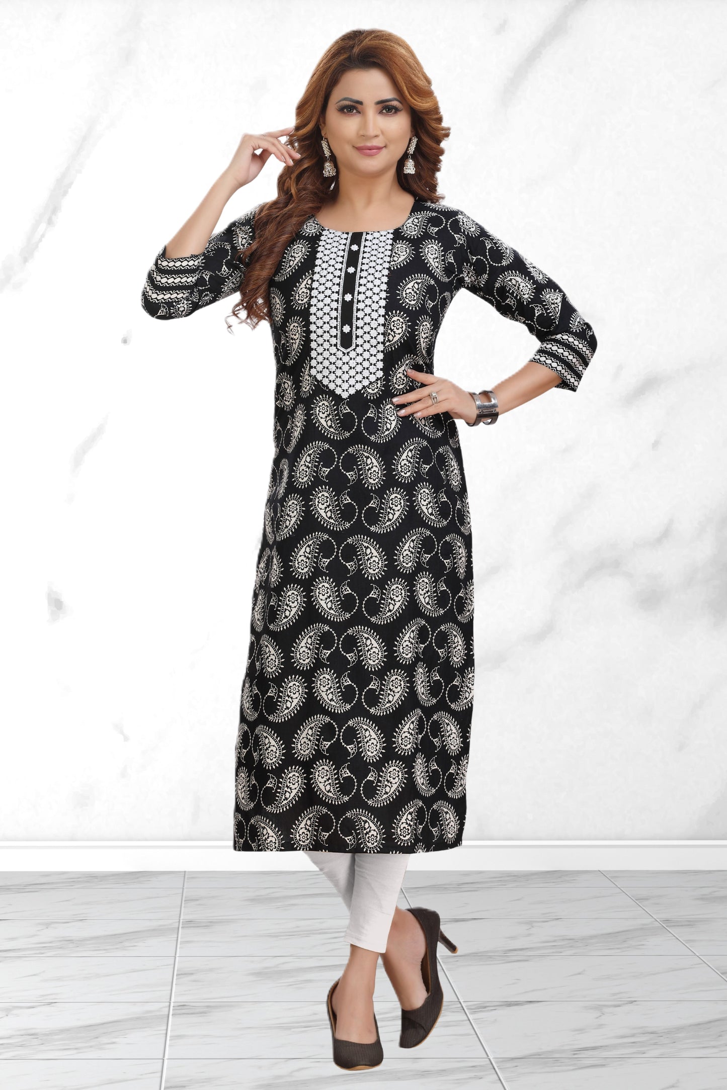 CHIKANKARI KURTI