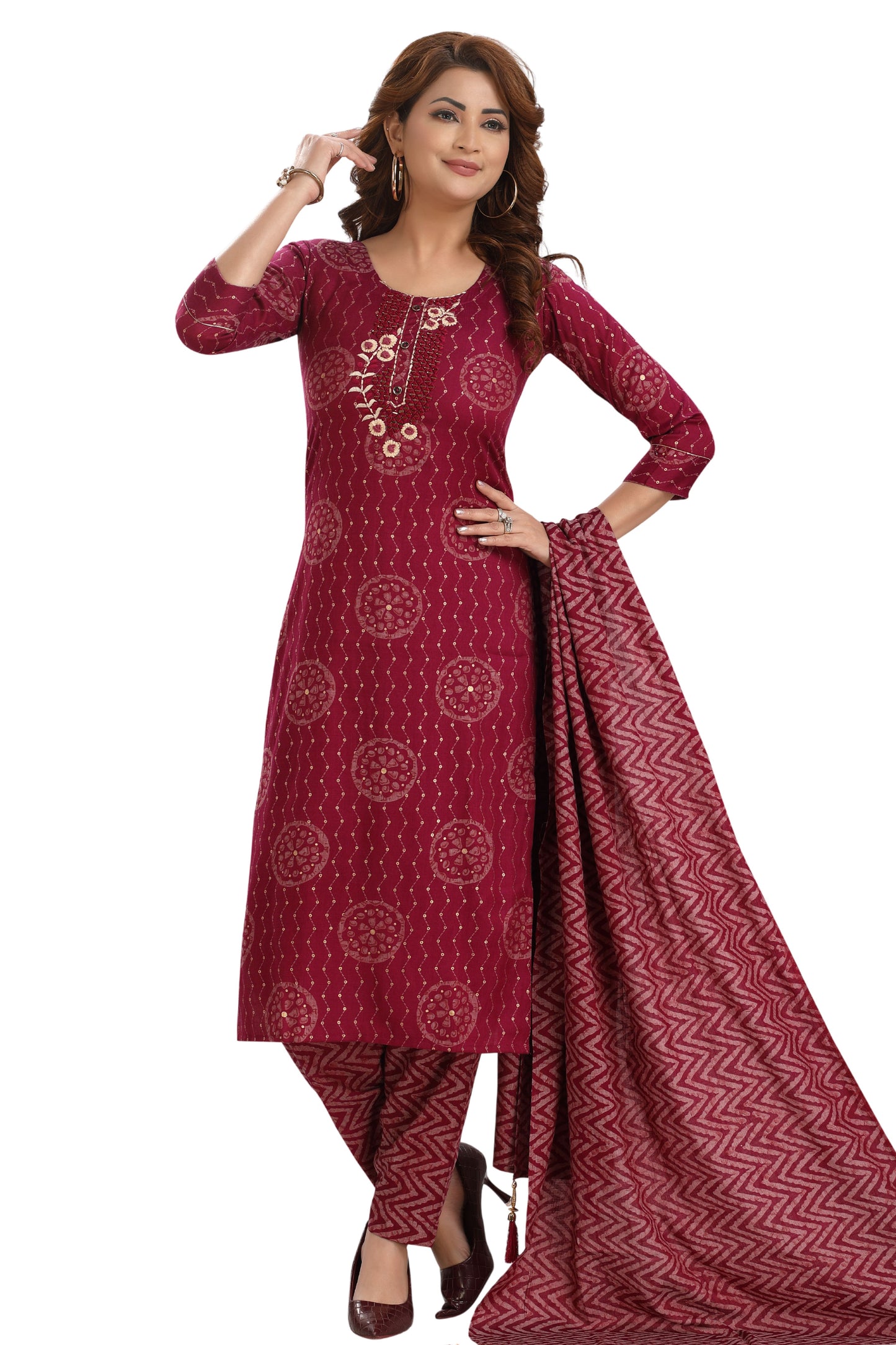 SANGRIA DUPATTA SET