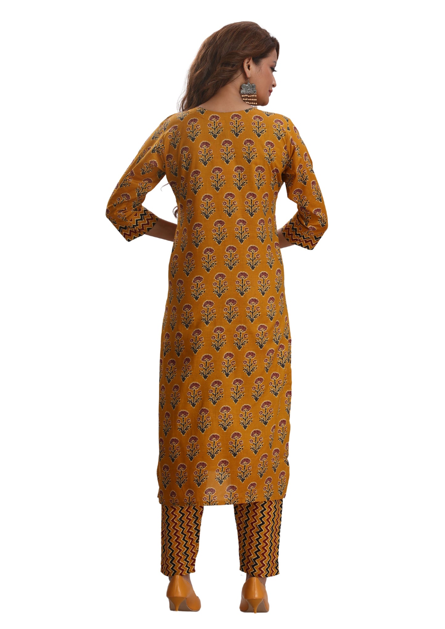 MUSTARD PANT SET