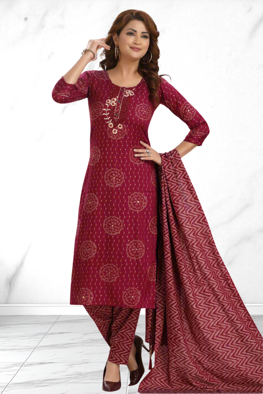 SANGRIA DUPATTA SET
