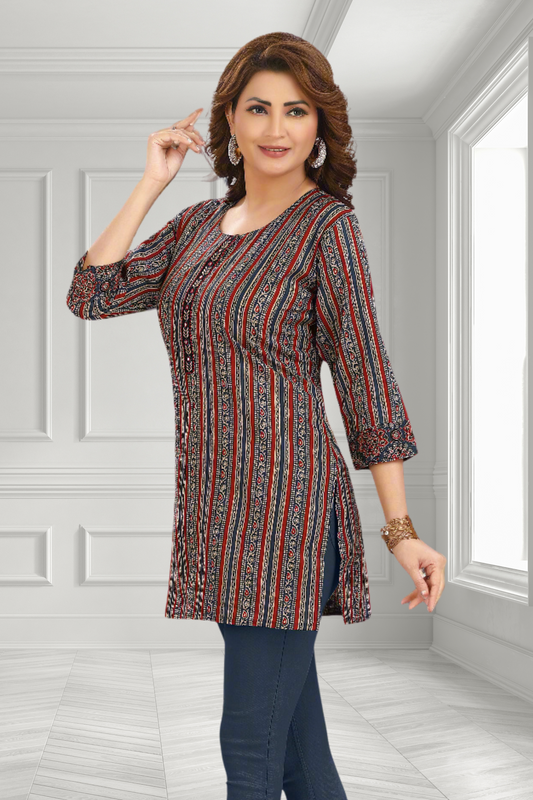 STRIPED TUNIC