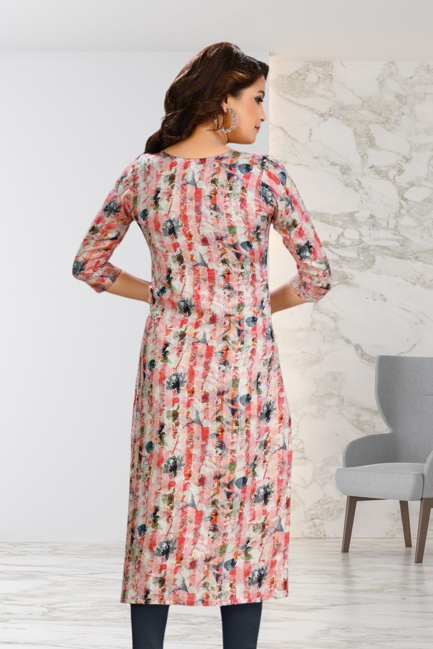 ROSY PINK KURTI