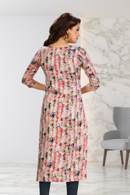ROSY PINK KURTI