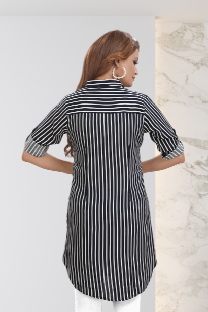 STRIPED KURTI